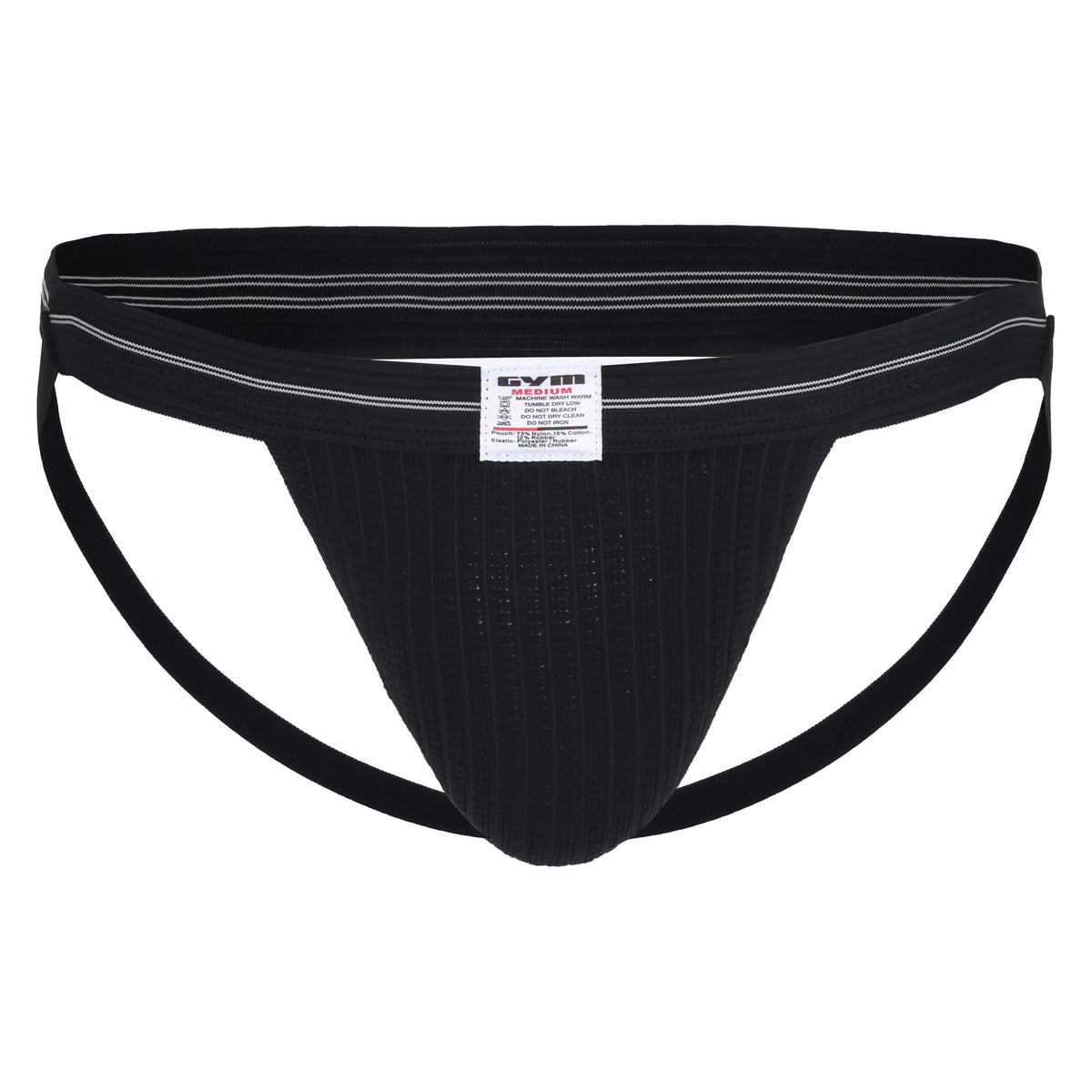GYM Old School Swim/Run Jockstrap with 1" Waistband (1-Pack)
