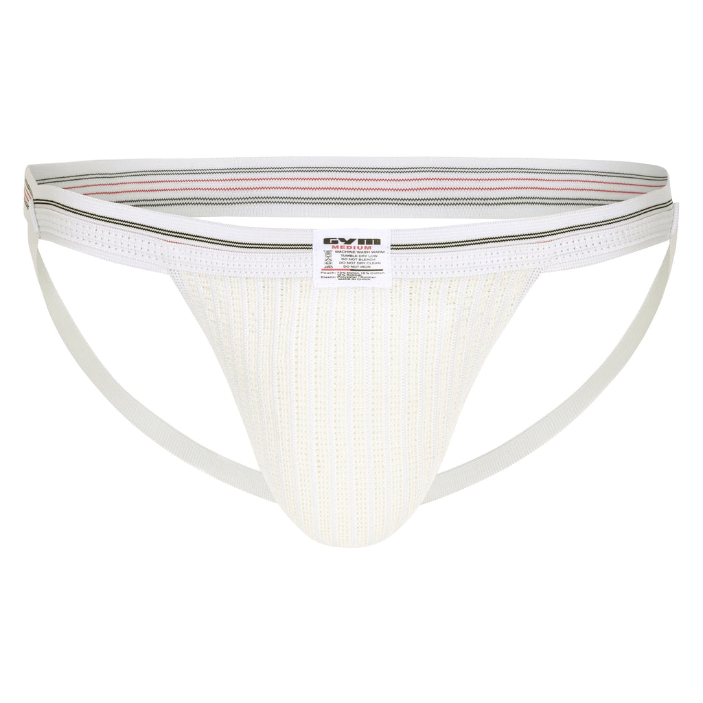 GYM Old School Swim/Run Jockstrap with 1" Waistband (1-Pack)