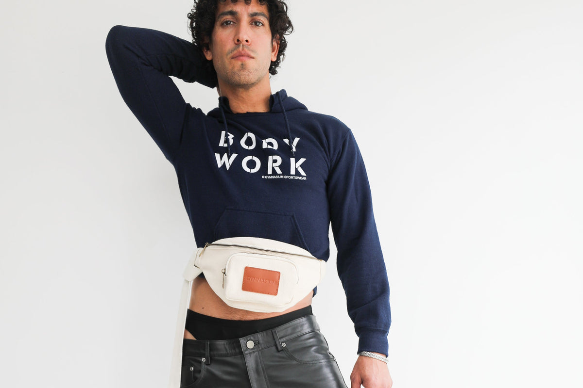 GYMNASIUM BODY BELT BAG NATURAL