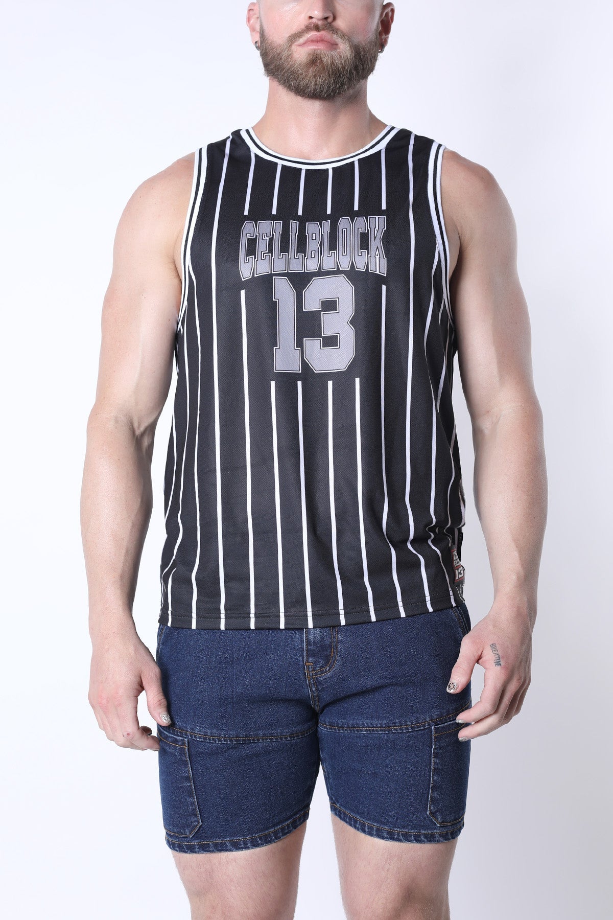 CellBlock 13 Full Court Tank Top - Black