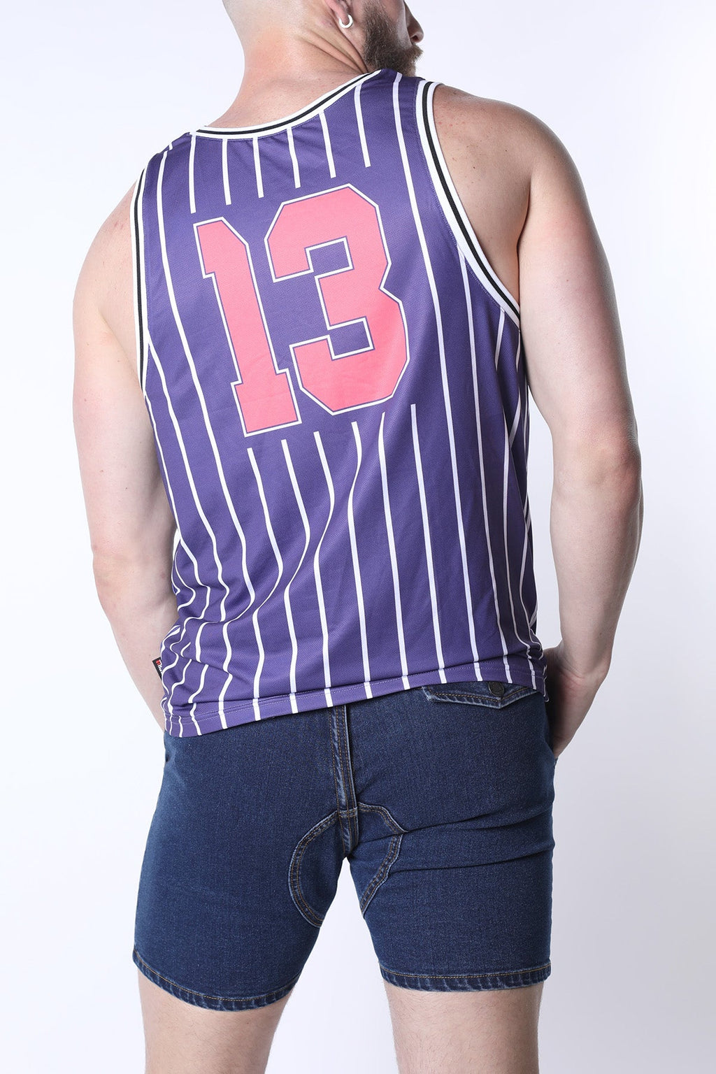 CellBlock 13 Full Court Tank Top - Purple