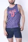 CellBlock 13 Full Court Tank Top - Purple