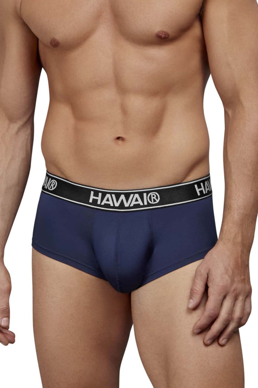 HAWAIR Microfiber Boxer Briefs - Dark Blue
