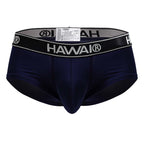 HAWAIR Microfiber Boxer Briefs - Dark Blue