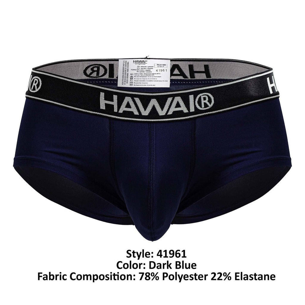 HAWAIR Microfiber Boxer Briefs - Dark Blue