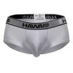 HAWAIR Contrast Waistband Microfiber Briefs - White