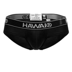 HAWAIR Cotton Blend Briefs - Black