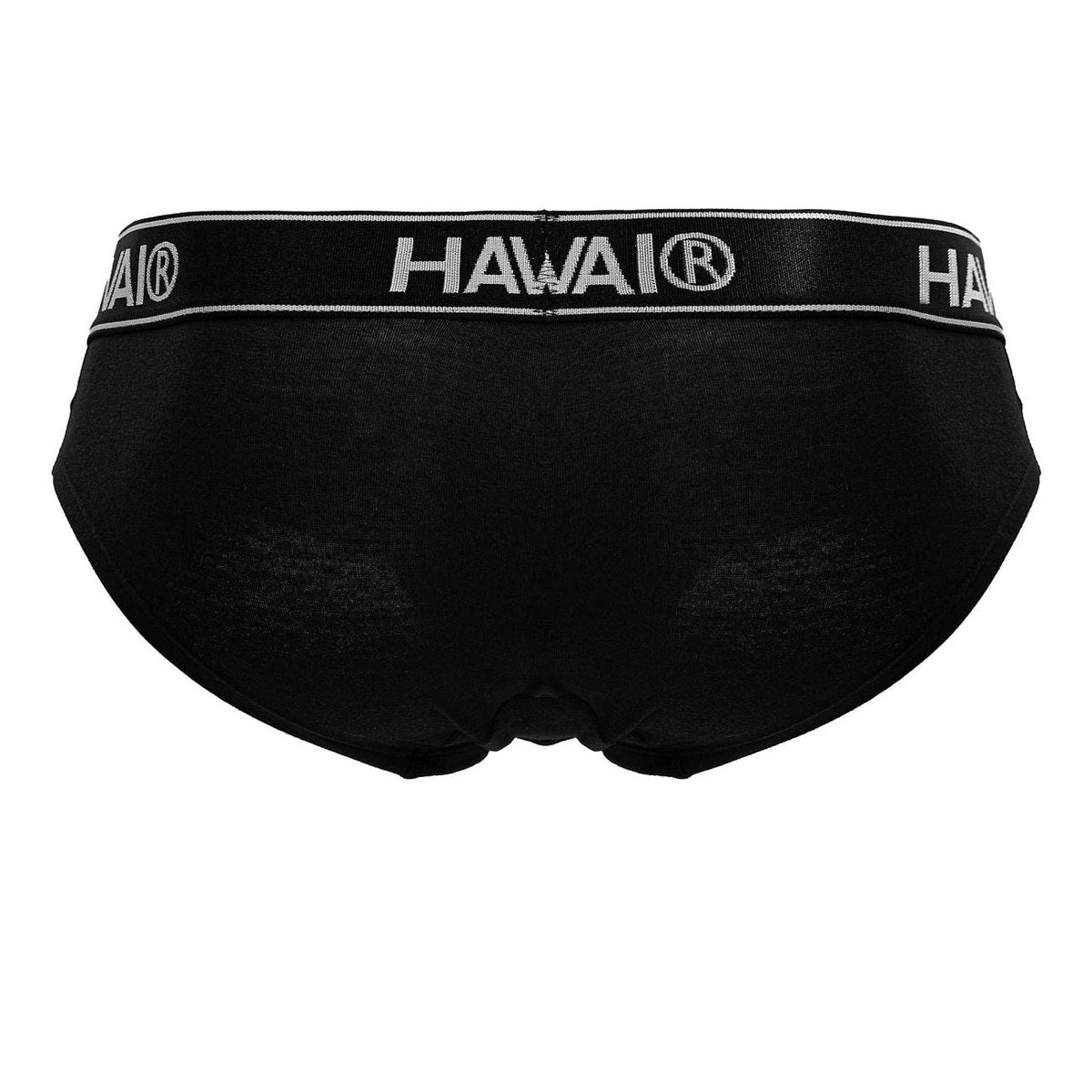 HAWAIR Cotton Blend Briefs - Black