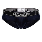 HAWAIR Cotton Blend Briefs - Dark Blue