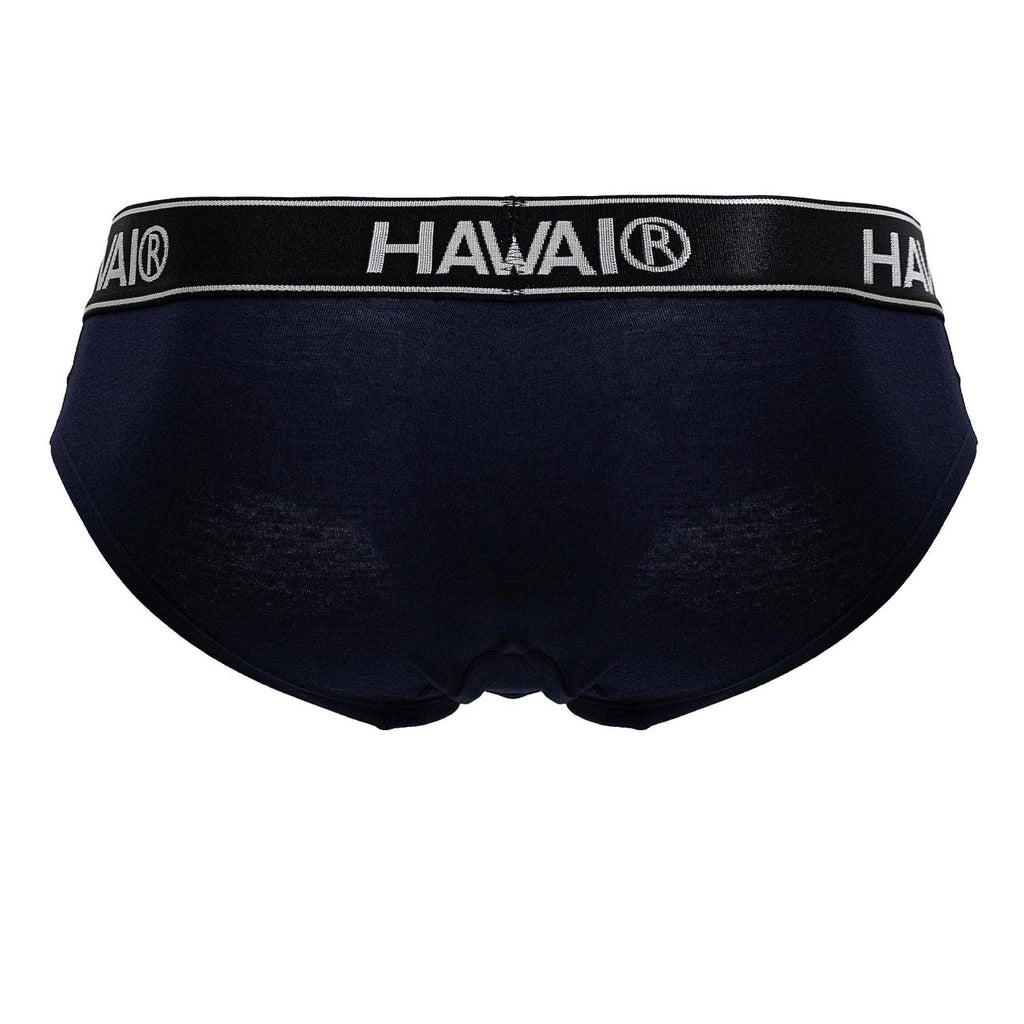 HAWAIR Cotton Blend Briefs - Dark Blue
