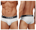 HAWAIR Cotton Blend Briefs - White
