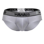 HAWAIR Cotton Blend Briefs - White