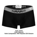 HAWAIR Microfiber Trunks - Black