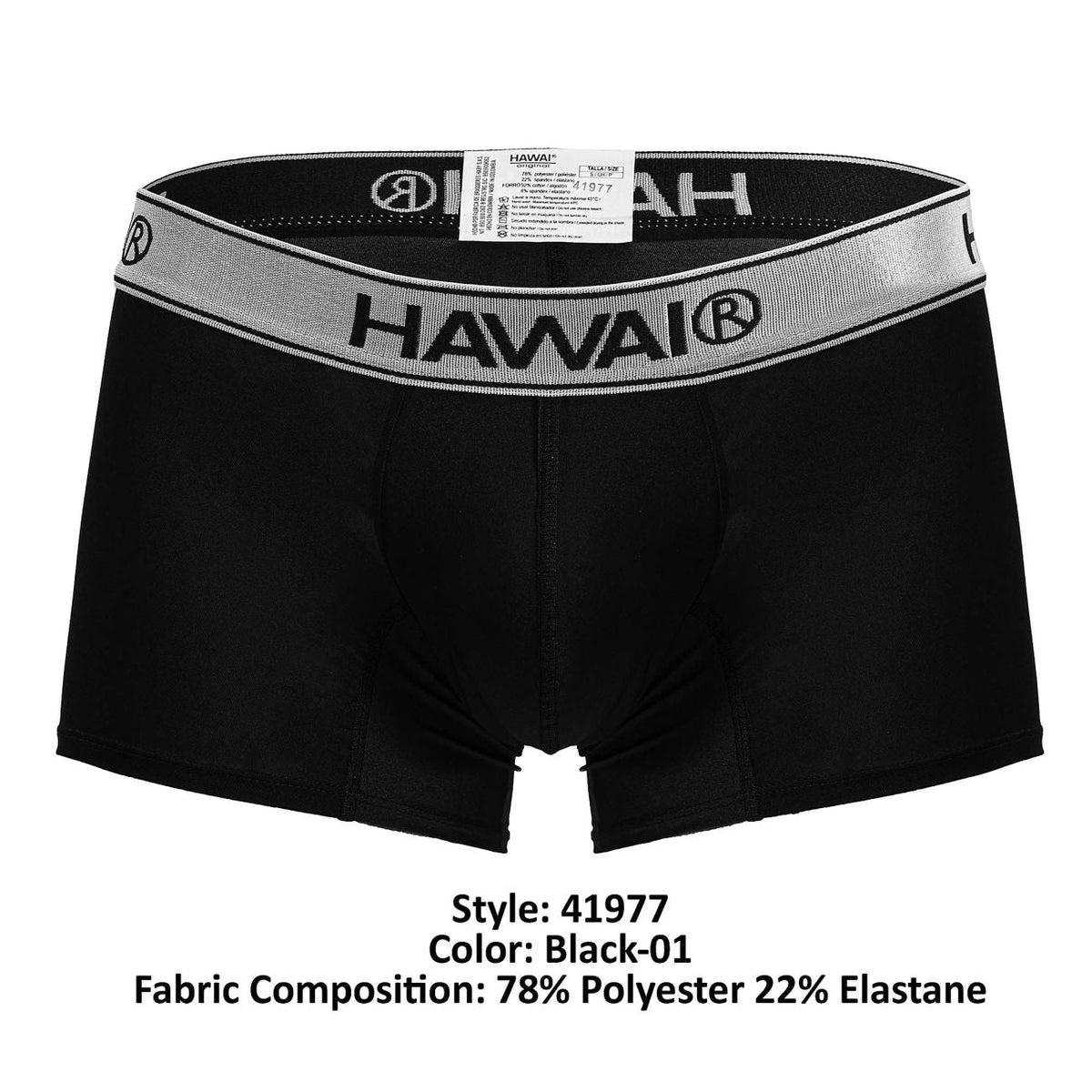 HAWAIR Microfiber Trunks - Black