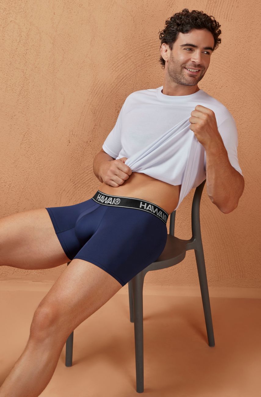 HAWAIR Microfiber Trunks - Dark Blue
