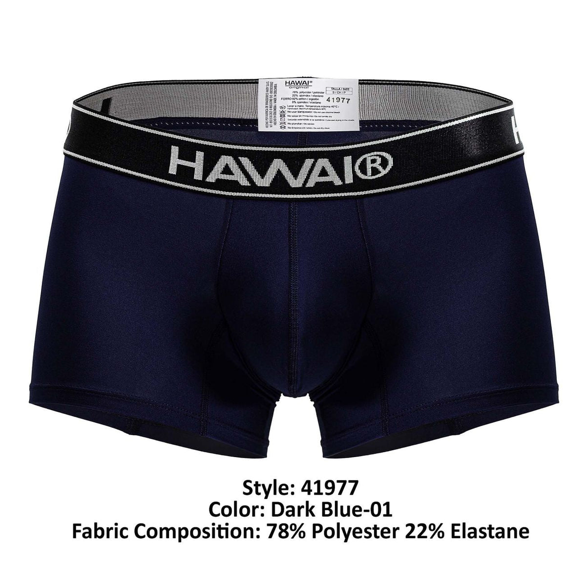 HAWAIR Microfiber Trunks - Dark Blue