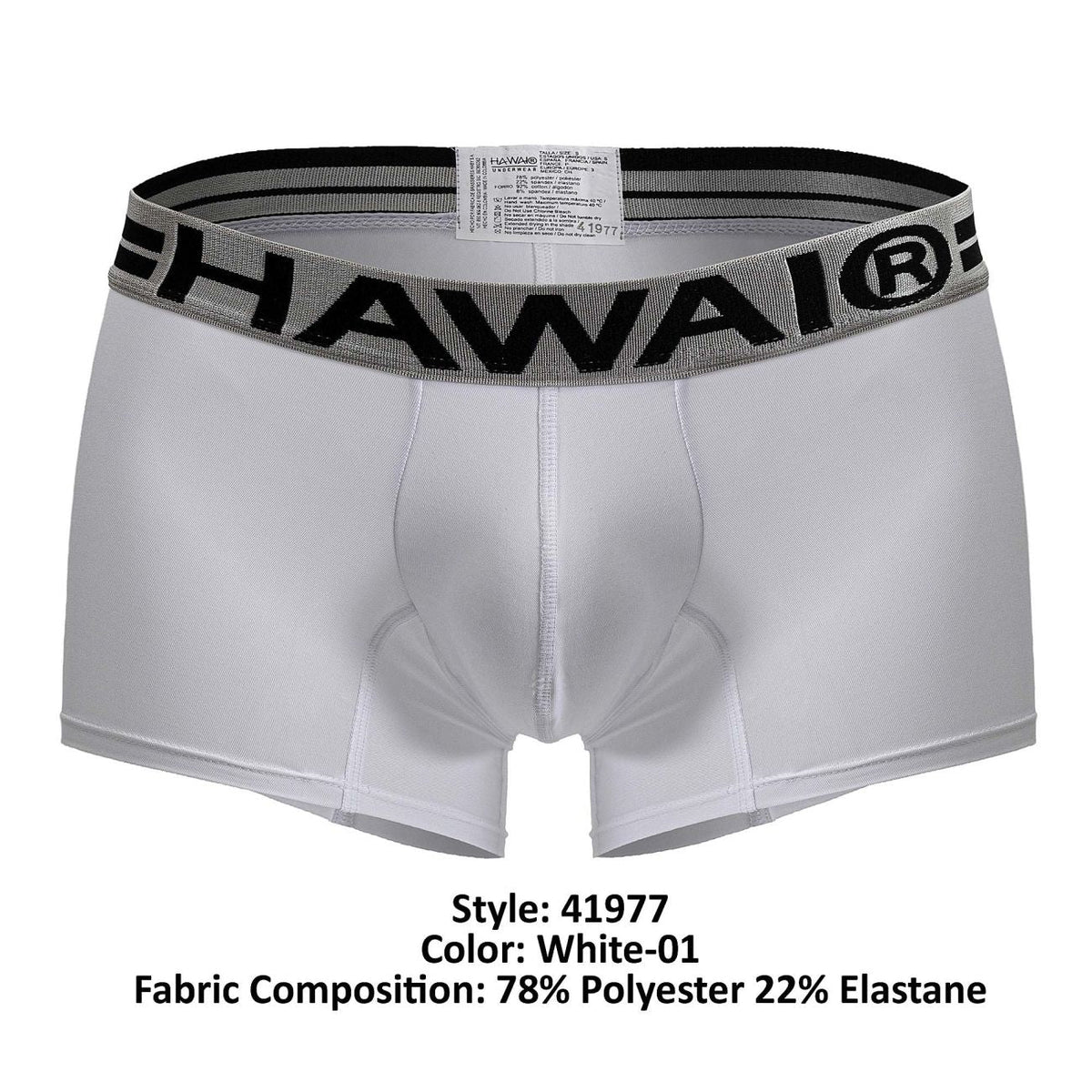 HAWAIR Microfiber Trunks - White