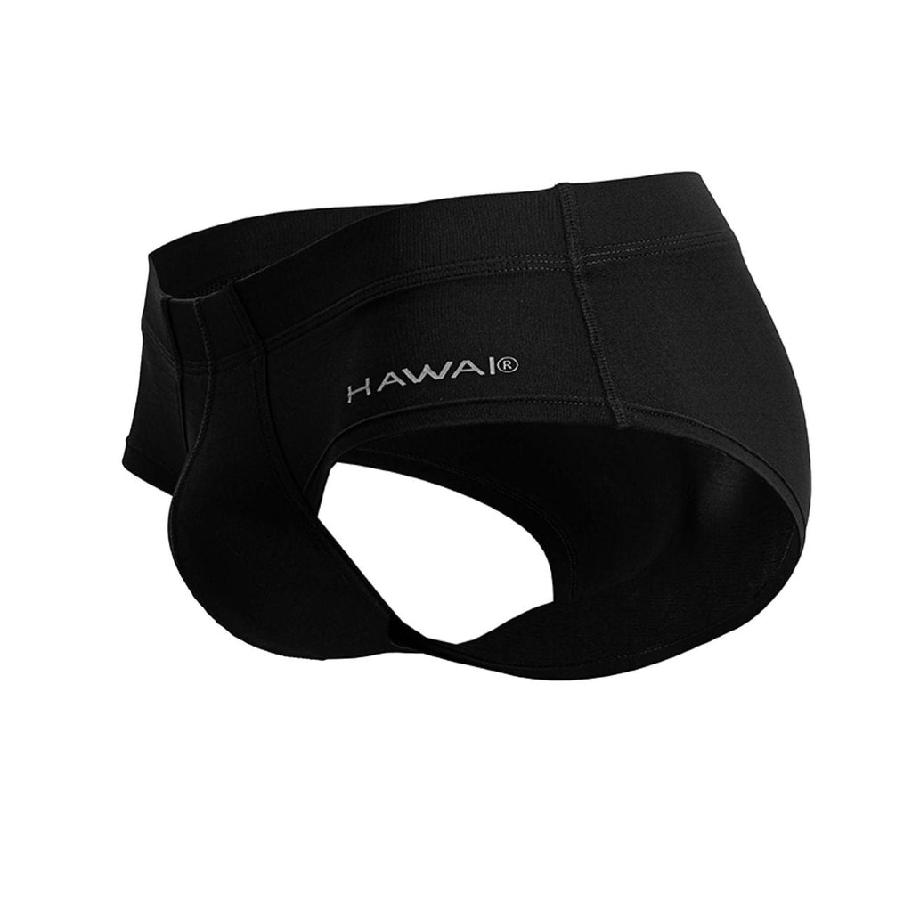HAWAIR Minimalist Microfiber Briefs - Black