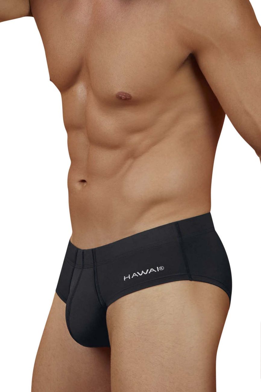 HAWAIR Minimalist Microfiber Briefs - Black