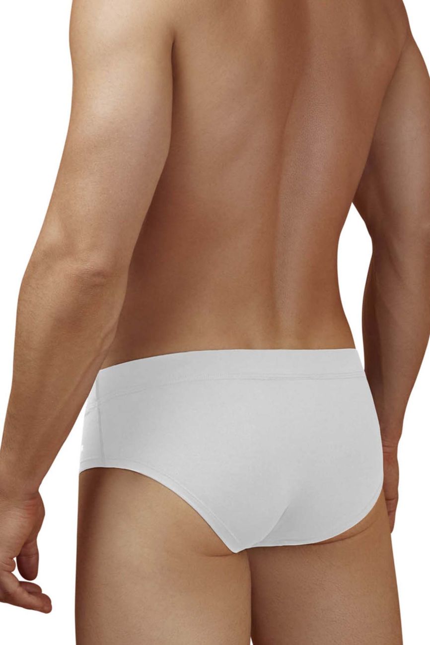 HAWAIR Minimalist Microfiber Briefs - White