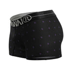 HAWAIR Printed Microfiber Geometric Trunks - Black