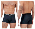 HAWAIR Printed Microfiber Trunks - Dark Blue