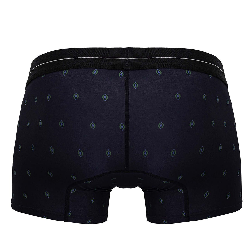 HAWAIR Printed Microfiber Trunks - Dark Blue