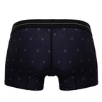 HAWAIR Printed Microfiber Trunks - Dark Blue