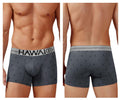 HAWAIR Cotton blend Anchor Print Trunks - Gray