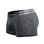 HAWAIR Cotton blend Anchor Print Trunks - Gray