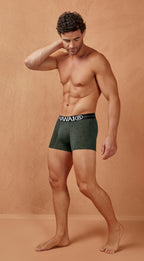 HAWAIR Cotton blend Trunks - Military Green
