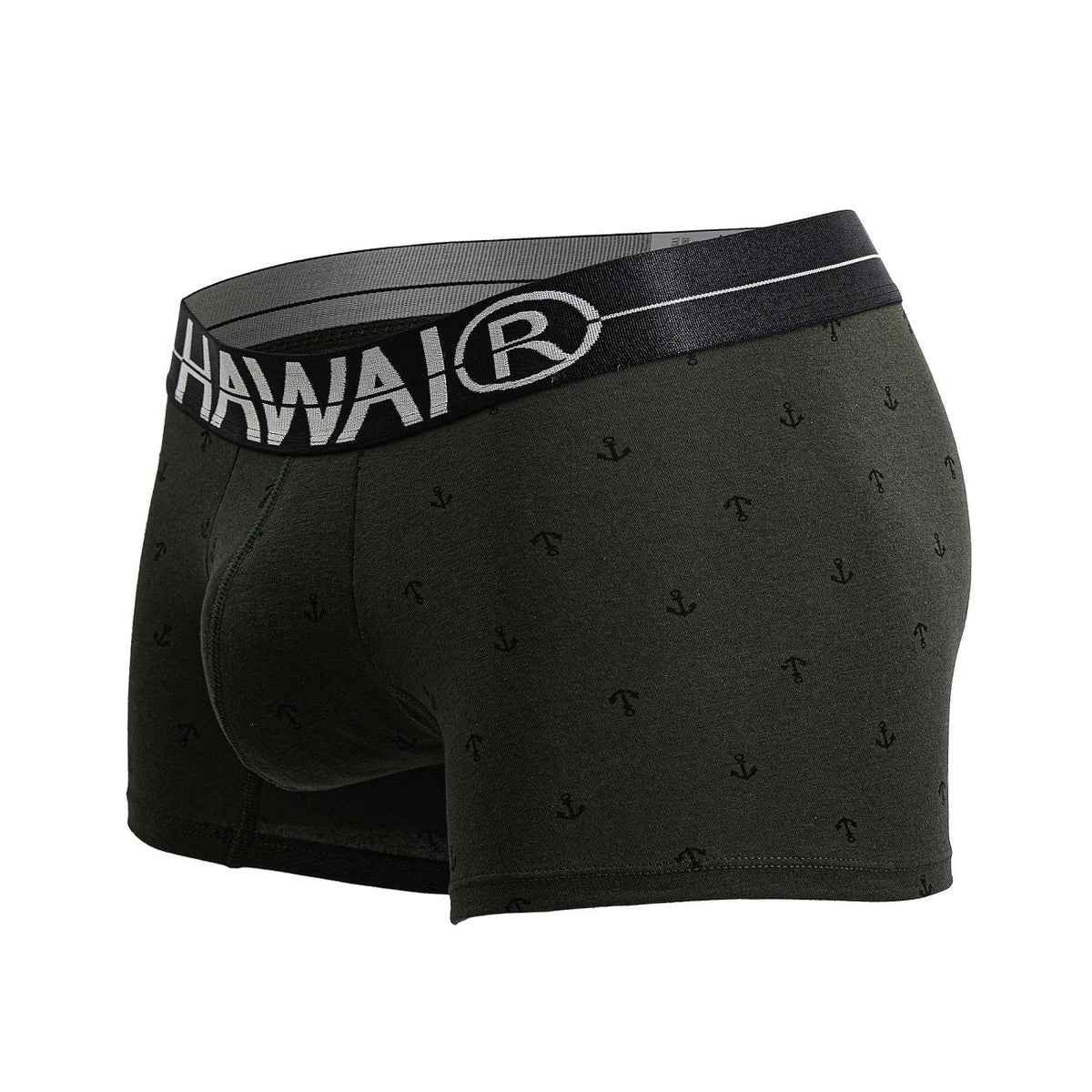 HAWAIR Cotton blend Trunks - Military Green