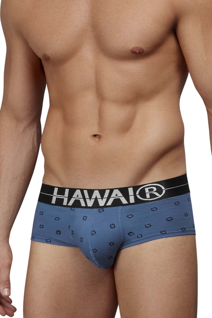 HAWAIR Cotton blend Briefs - Blue Quartz