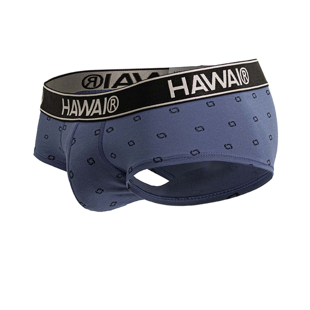 HAWAIR Cotton blend Briefs - Blue Quartz