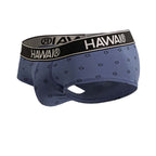 HAWAIR Cotton blend Briefs - Blue Quartz