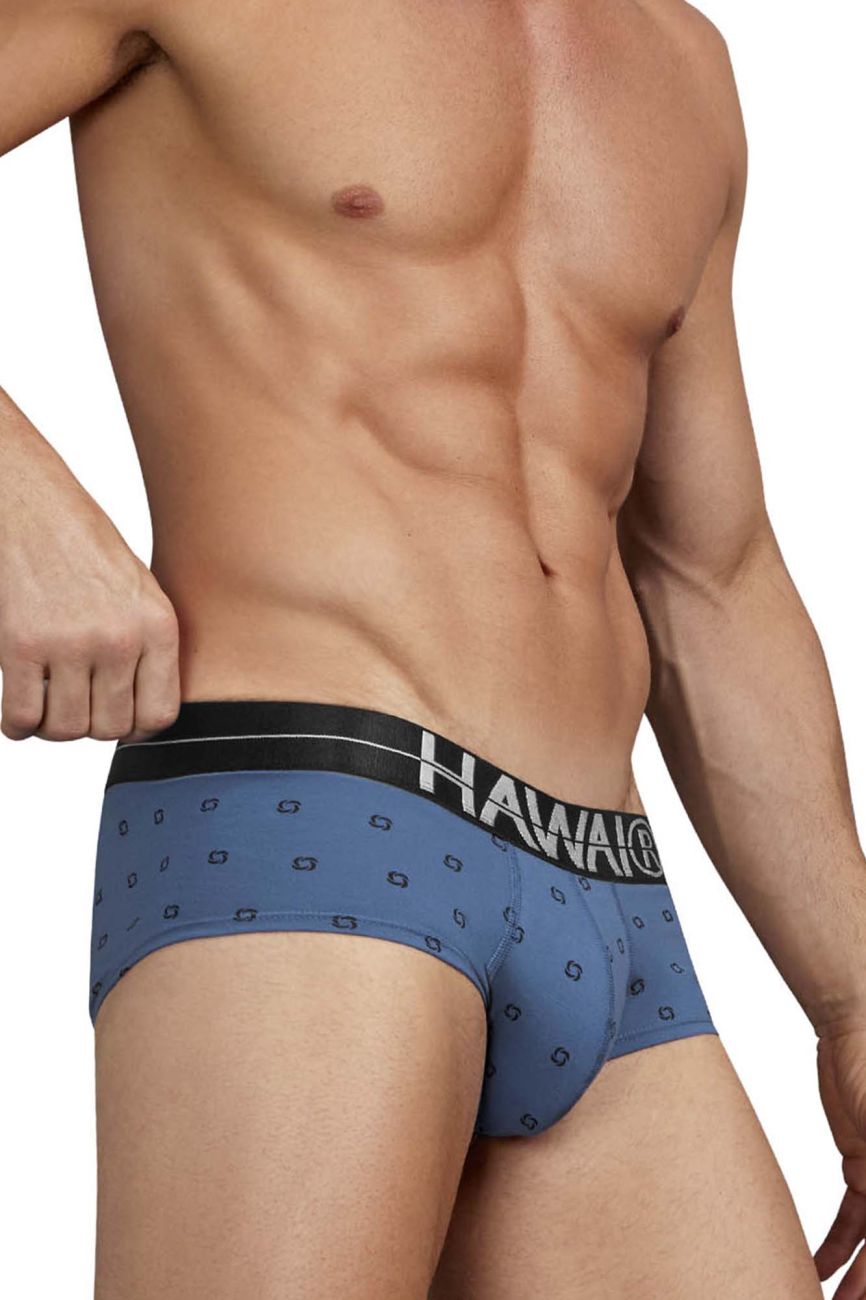 HAWAIR Cotton blend Briefs - Blue Quartz
