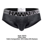 HAWAIR Cotton blend Briefs - Gray