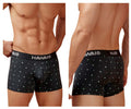 HAWAIR Microfiber Dotted Trunks - Black