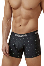 HAWAIR Microfiber Dotted Trunks - Black