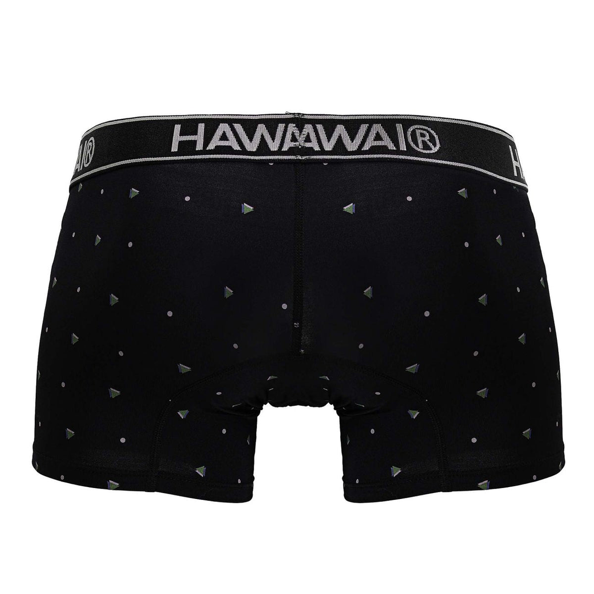 HAWAIR Microfiber Dotted Trunks - Black