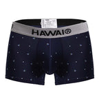 HAWAIR Dotted Microfiber Trunks - Dark Blue
