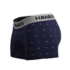 HAWAIR Dotted Microfiber Trunks - Dark Blue