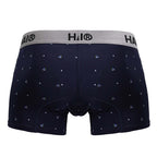 HAWAIR Dotted Microfiber Trunks - Dark Blue