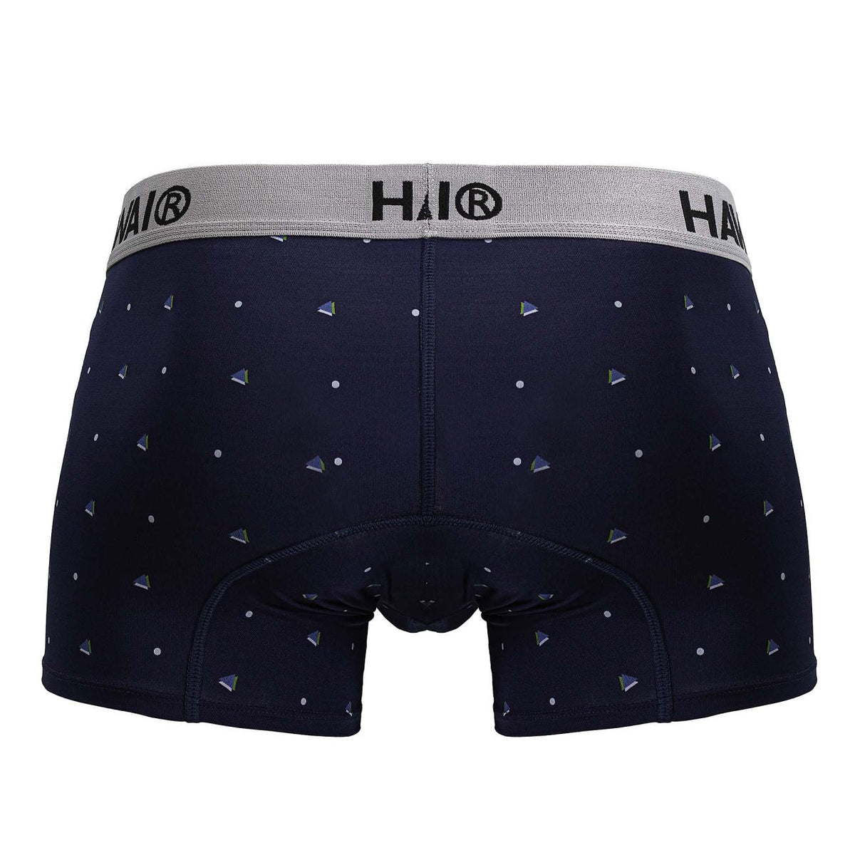 HAWAIR Dotted Microfiber Trunks - Dark Blue