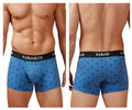 HAWAIR Cotton blend Trunks - Blue Quartz
