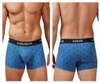 HAWAIR Cotton blend Trunks - Blue Quartz