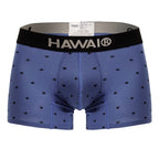 HAWAIR Cotton blend Trunks - Blue Quartz