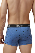 HAWAIR Cotton blend Trunks - Blue Quartz
