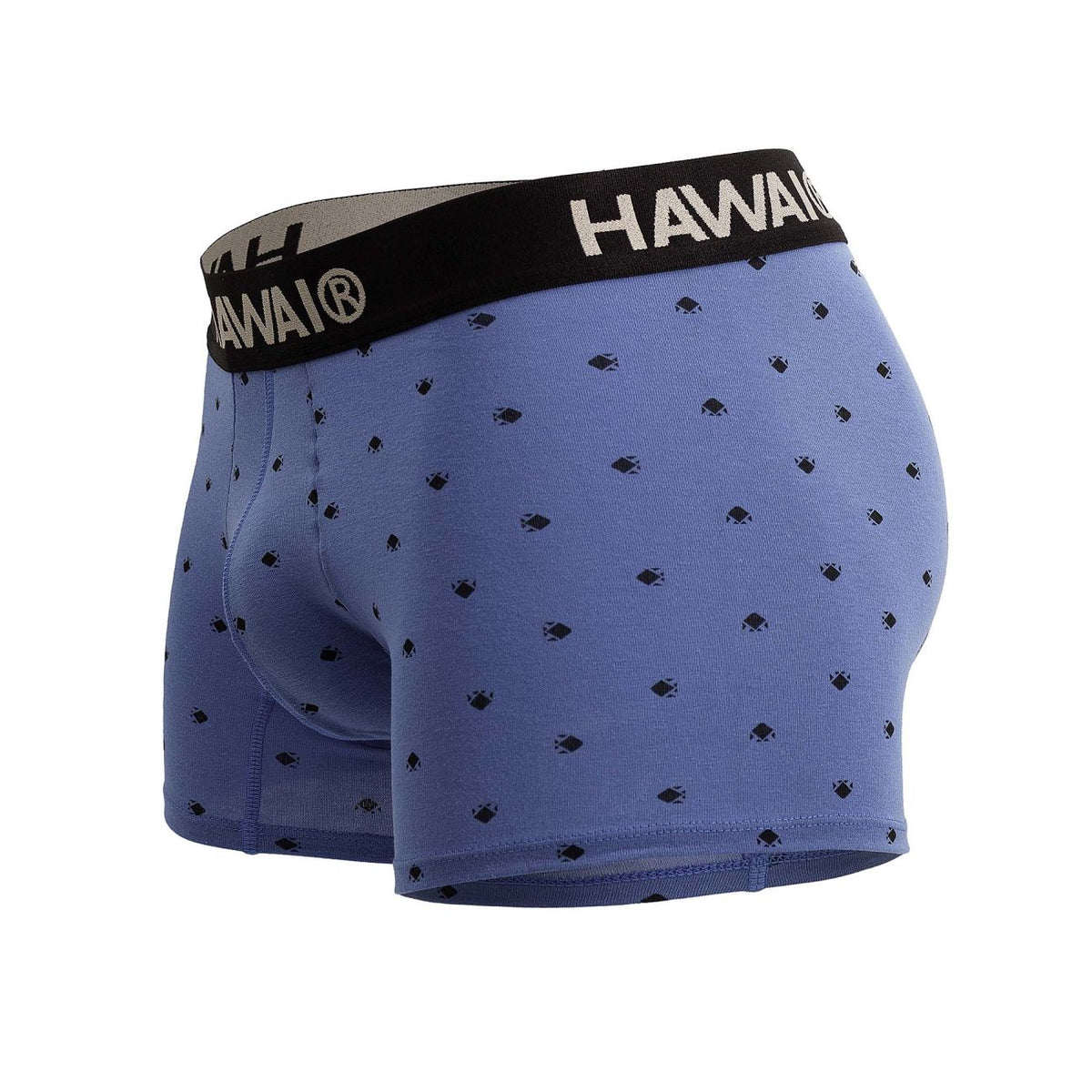 HAWAIR Cotton blend Trunks - Blue Quartz