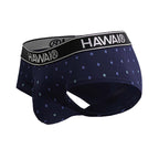 HAWAIR Microfiber Diamond Print Trunks - Dark Blue